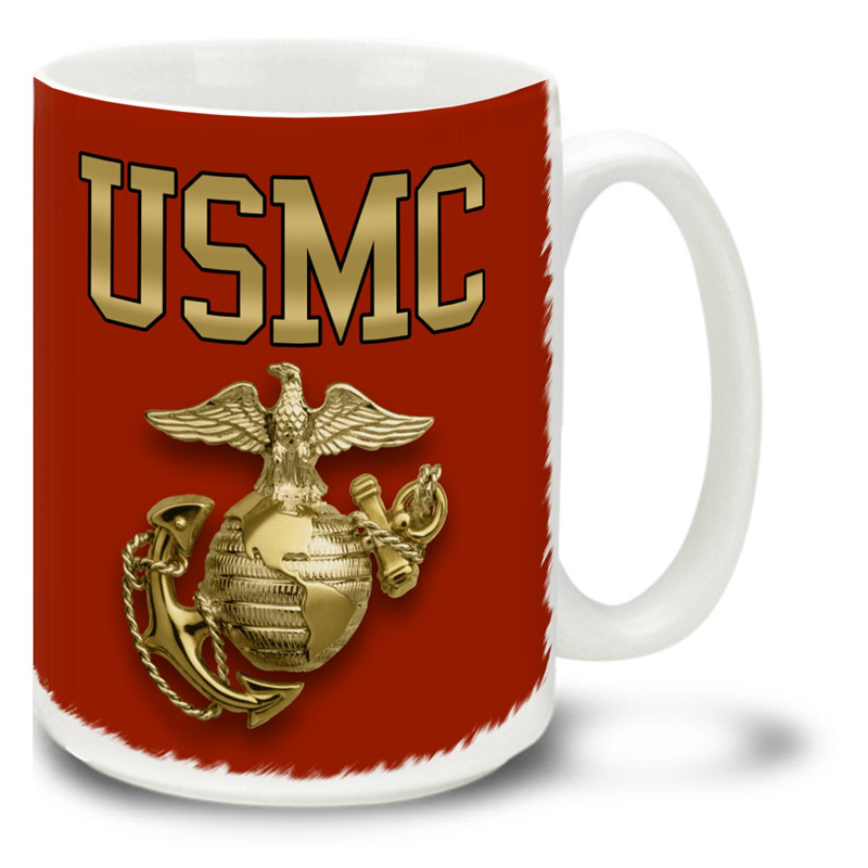 Coffee Cup-USMC With EGA